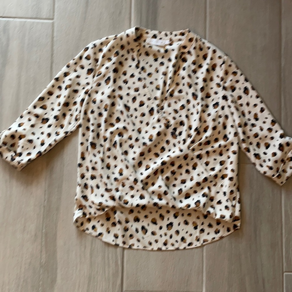 Leopard blouse
